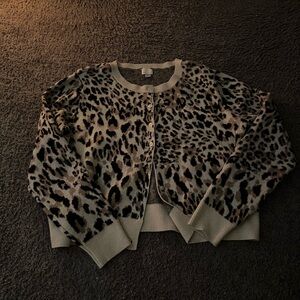 Wild Fable Leopard Print Cardigan